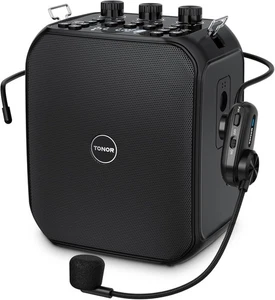 Amplificador de Voz Bluetooth TONOR 50W - Sistema de PA Portátil con Micrófono Auriculares Inalámbricos - Imagen 1 de 17