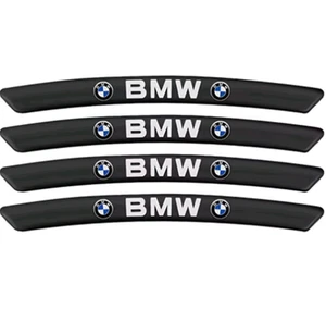 4x Alloy BMW M Performance Wheels Rim Sticker Set 90 x 7 mm - Picture 1 of 3