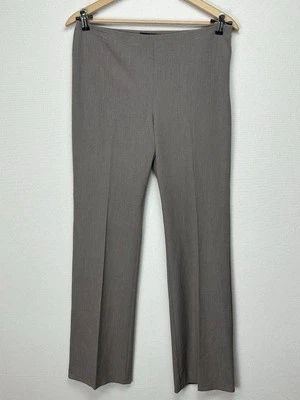 Pantalones de vestir para mujer The Limited elásticos marrones talla 10 largos carrera cremallera lateral Foto 1 de 4