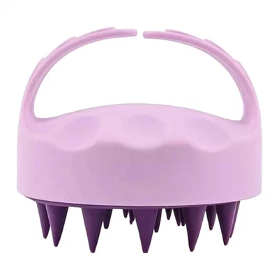 Masajeador de cuero cabelludo depurador champú cabezal de cepillo exfoliante cuero cabelludo masajeador cepillo 2 piezas  Foto 1 de 4