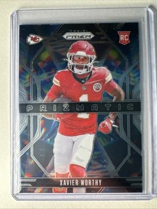 2024 Panini Prizm - Prizmatic Xavier Worthy #14 (RC) - Picture 1 of 2