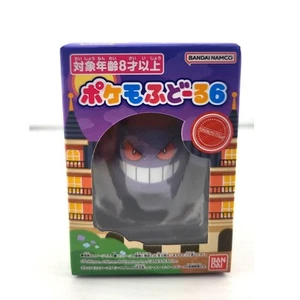 NEU Beflockt Gengar Pokemon Figur Authentisch Bandai Verpackt PokeMofu/US VERKÄUFER - Bild 1 von 3