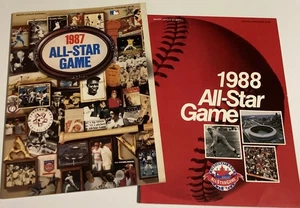 1987 & 1988 MLB All Star Game Programs (OAKLAND & CINCINNATI) - Picture 1 of 12