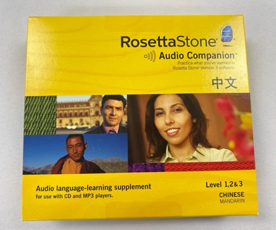 Rosetta Stone Audio Companion Chinese Level 1,2,&3 (2008) - Image 1 of 4