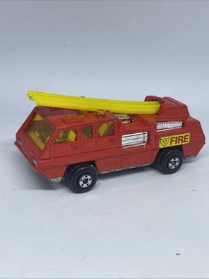 Vintage Matchbox 1975 Fire Truck BLAZE BUSTER Superfast No.22 Lesney England Red - Image 1 of 4