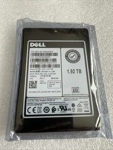 Dell 9W12R Samsung PM863a MZ7LM1T9HMJP0D3 2.5 pulgadas 1.92TB SSD EE0805 - Imagen 1 de 2