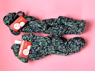 2 HILOS DE PUNTO COLLAGE FLOR SILVESTRE HILO ACIANO AZUL NUEVO Foto 1 de 3