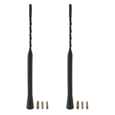 2X Car Radlo Universal Flexible  Noise Bee-Sting Aerial Air  Antenna Q7W8 - Image 1 of 4