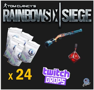 Rainbow Six Siege Twitch Drops - 24/24 Esport Packs + Weapon Skin + Charm - Bild 1 von 2