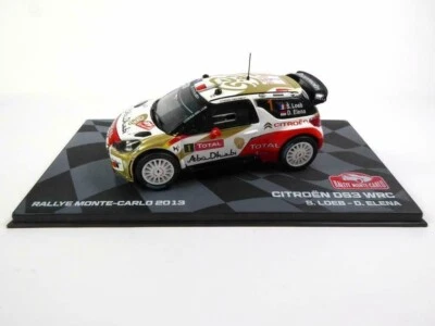 1:43 Atlas / Mag LC02 Sebastien Loeb Citroen Ds3 WRC 1st Monte Carlo Rally 2013 - Immagine 1 di 2