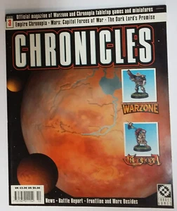 CHRONICLES THE NEW ERA issue 3 WARZONE CHRONOPIA MAGAZINE RIVISTA INGLESE NUOVA - Imagen 1 de 2