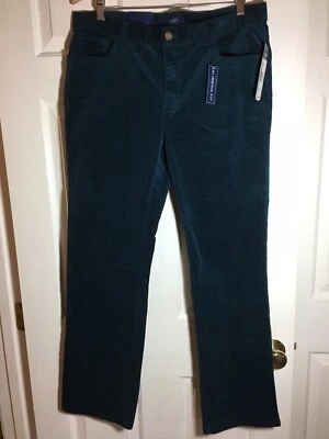 Pantalones 'Chaps' Azul Marino Calce Adelgazante Pana 5 Bolsillos Mujer - Talla 14  Foto 1 de 4