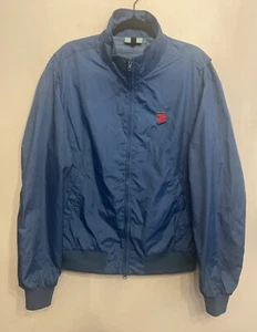 Genuine Vespa Bomber Jacket Embroidered Blue Size 2XL Unisex - Picture 1 of 11