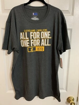 NBA Men's Cleveland Cavaliers Tee Shirt, Size XL, Gray, NWT ($20) - Image 1 of 4
