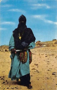 Sahara - ALGERIA - Blue Man - Tuareg of Hoggar - Publ. Imprimerie du Tourisme 12 - Picture 1 of 2