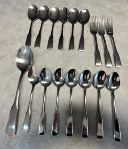 Lot of 17 VINTAGE Empire Stainless Steel Flatware Made in India - Picture 1 of 6