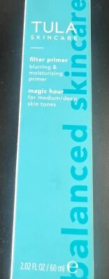 Tula Skincare Filter Primer Magic Hour for Medium/Deep Skin Tones 2 fl oz 0200 - Image 1 of 4