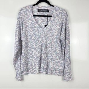 NEU Code x Mode V-Ausschnitt Strickpullover Space Dye Damengröße Medium - Bild 1 von 7