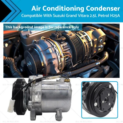 Air Con Compressor Suitable for Suzuki Grand Vitara 2.5L Petrol H25A (1998-2005) - image 1 of 4