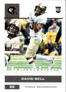 David Bell 2022 Chronicles Draft Picks - RC #22 - Purdue Boilermakers - Picture 1 of 2