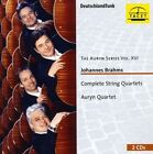 Brahms Auryn Quartet   Auryn Series 16 Brahms String Quartets New Cd