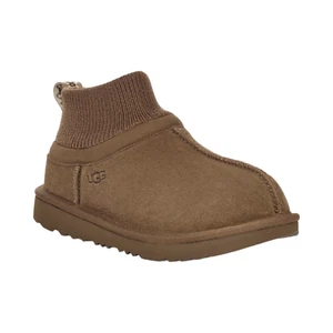 Big Kids UGG Classic Ultra Stretch Cuff - Hickory Suede, Size 4 US [1157702K] - Picture 1 of 6