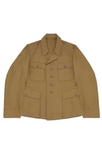 Túnica de campo de arena M43 de la Luftwaffe alemana DAK/Tropical Afrikakorps Segunda Guerra Mundial - Imagen 1 de 4