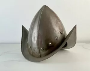 18 ga casco bollitore spagnolo medievale spagnolo Morion replica vecchio modello spagnolo - Foto 1 di 4