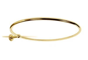 Runde Duschvorhangstange groß hochwertig Messing gebürstet / Gold - Bild 1 von 3