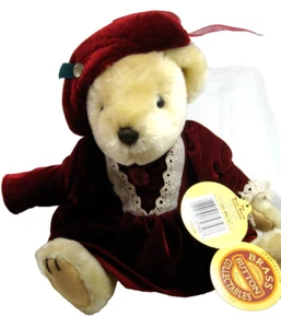 Pickford Bears PEARL Teddy Bear of Wealth Brass Button Collectables TAGS 1997 11 - Picture 1 of 5