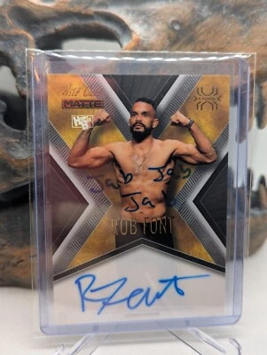 2024 Wild Card Matte UFC Rob Font  inscription Autograph on card Auto 1/1 - Image 1 of 3