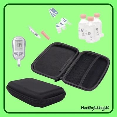 ACCU-CHEK Hard Storage Case For Diabetic Meter Or Medicines - With Zip - New - RRP £35