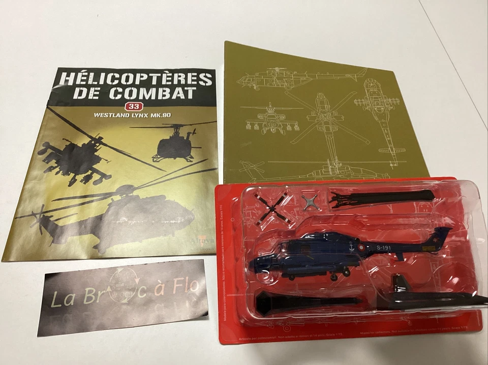 1:72 Altaya Hélicoptères De Combat Westland Lynx Mk.90 Et Fascicule 33 - Photo 1/1