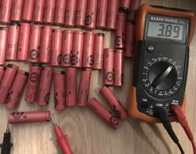 Genuine SANYO UR 14500 P Li-ion 740mAh Rechargeable Battery 3.6v 3.7v  FLAT-TOP - Image 1 of 3