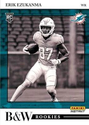 Erik Ezukanma BW35 2022 Panini Instant Black & White Rookie RC - Print Run: 649 - Image 1 of 2
