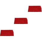 Red Polyester Material Valentines Day Table Runner Banquet Non Slip