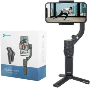 FeiyuTech VLOG Pocket 2 3-Axis Handheld Gimbal Stabilizer For Smartphone iPhone - Picture 1 of 9