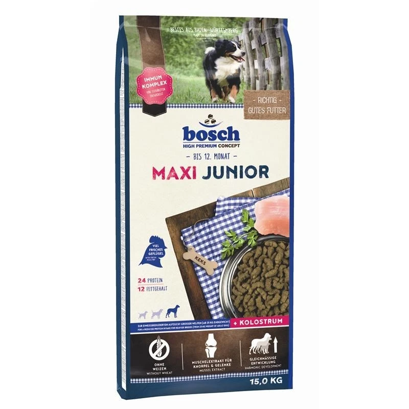 Bosch Maxi Junior | 15 kg  Hundefutter - Bild 1 von 1