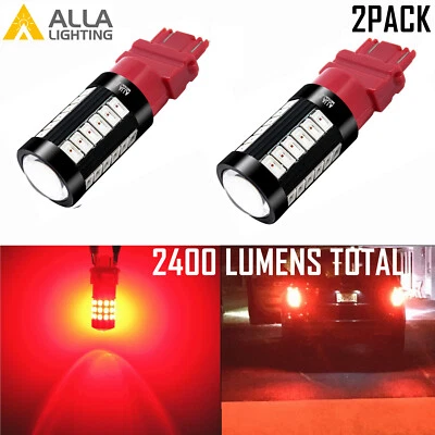 Bombilla de luz de señal de giro trasera LED ROJO SUPER BRILLANTE ALLÁ Lighting para Ford Foto 1 de 4