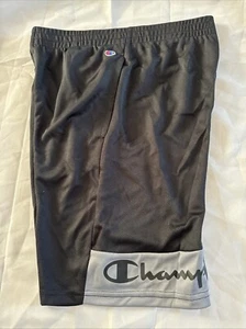 NEW Champion Authentic Athleticwear Boys Jersey Shorts Black Size 14/16 - Picture 1 of 2