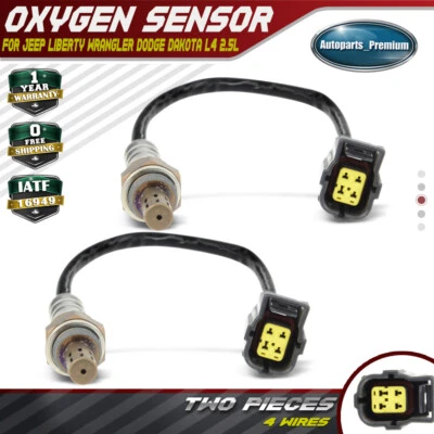 2x Upstream /Downstream O2 Oxygen Sensors for Jeep Liberty Wrangler Dodge Dakota - Image 1 of 4