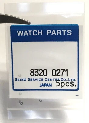 1x=1 spring clips NOS Seiko 8320 0271 83200271 Part Pieza Repuesto Original