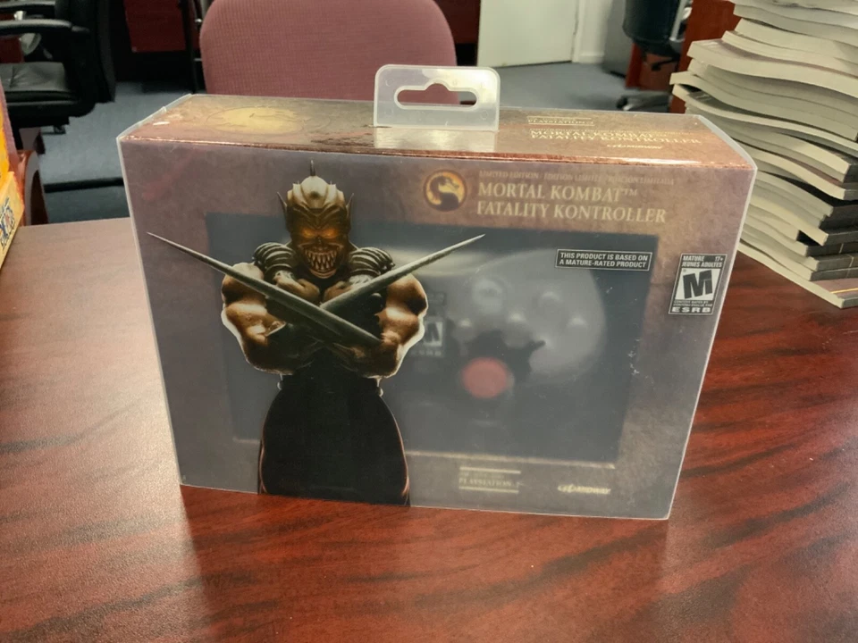 RARE Mortal Kombat Baraka Limited Ed. Fatality Kontroller PS2 Controller NEW - Image 1 of 1