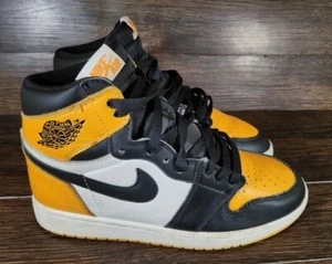 Men Size 8 - Jordan 1 Retro OG High Yellow Toe - Picture 1 of 5