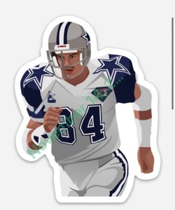 Jay Novacek (MAGNET) Dallas Cowboys NFL Vector image toolbox Emmitt Smith - Picture 1 of 1