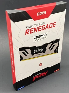 Kingston FURY Renegade 32GB (2 x 16GB) 288-Pin PC RAM DDR5 7200 (PC5 57600) - Picture 1 of 3