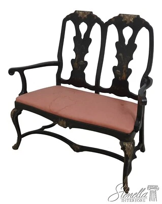 F65094EC: Sofá doble respaldo vintage decorado Chinoiserie Foto 1 de 4