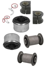 Front Wishbone Control Arm Anti Roll Bar Bushes Bushings for Jaguar X-Type Xtype - Picture 1 of 2