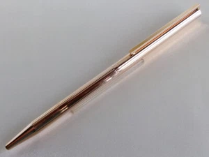 S.T. Dupont Classique Ballpoint Pen Gold Plated - Picture 1 of 7