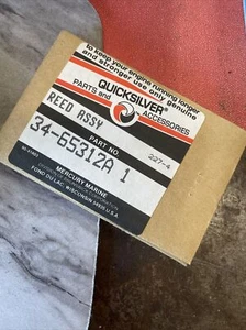 New Mercury Oem Part # 34-65312a1 Reed Assy Sealed Pkg From Merc - Picture 1 of 1